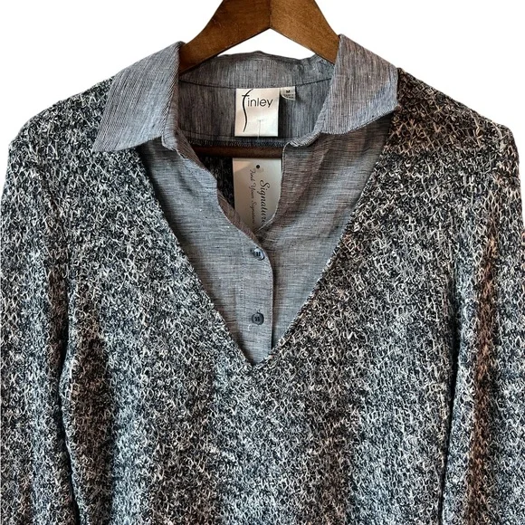 NWT Finley Sweater Blouse - Picture 2 of 7